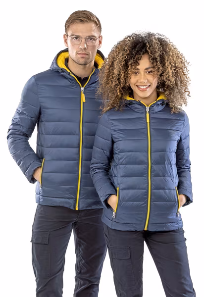 Result Women´s Snow Bird Hooded Jacket Black/Lime XS (RT194F)