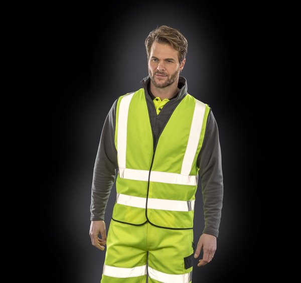 Result Safe-Guard Hochsichtbare Sicherheitsweste mit Reflektoren