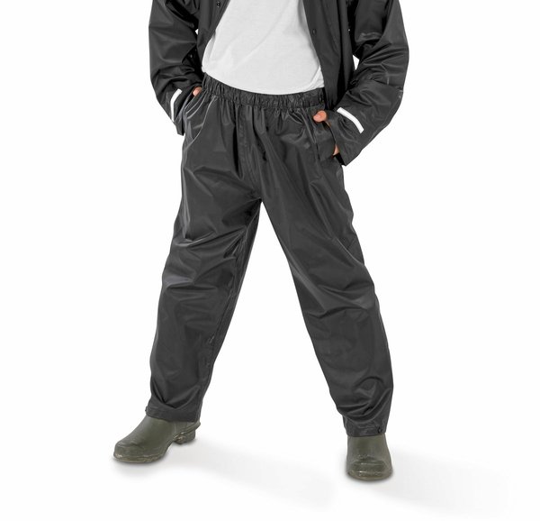 Result Core Wasserdichte Kinder Regenhose mit Druckknöpfen