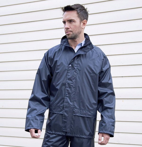 Result Core Wasserdichte Herren-Regenjacke mit Kapuze