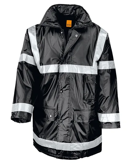 Result Work-Guard Management Coat con fodera termica