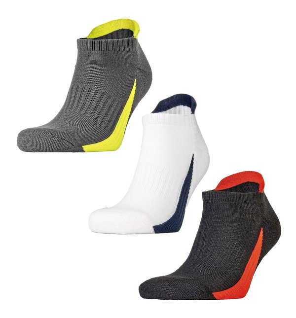SPIRO Niedrig geschnittene Sportsocken im 3er Pack