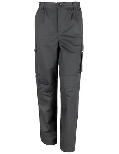 Result Work-Guard Pantaloni Action con tasche per ginocchiere da Donna
