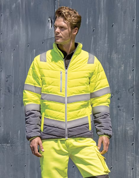 Result Safe-Guard Veste de sécurité avec bandes réfléchissantes en