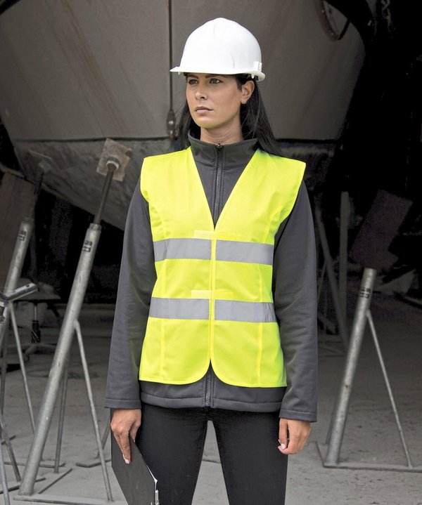Result Safe-Guard Warnweste mit Reflektionsstreifen für Damen