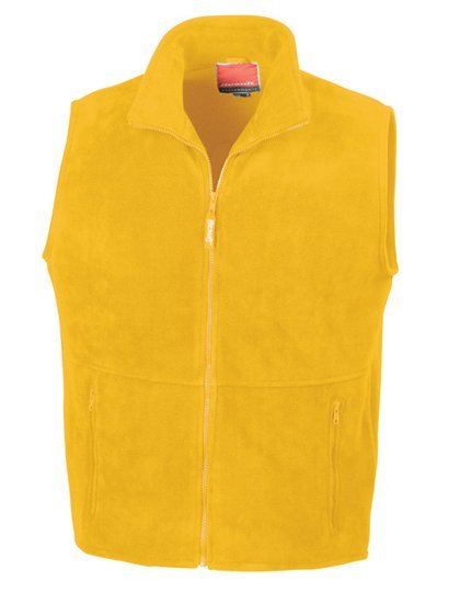 Result Polartherm™ Fleeceweste mit Antipilling, Yellow S, RT37A