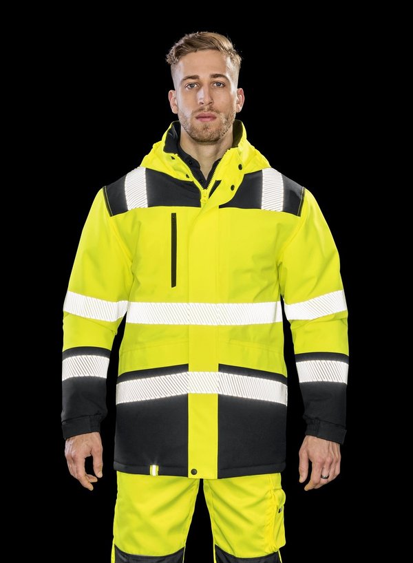 Result Safe-Guard Bedruckbare wasserdichte Softshell-Sicherheitsjacke
