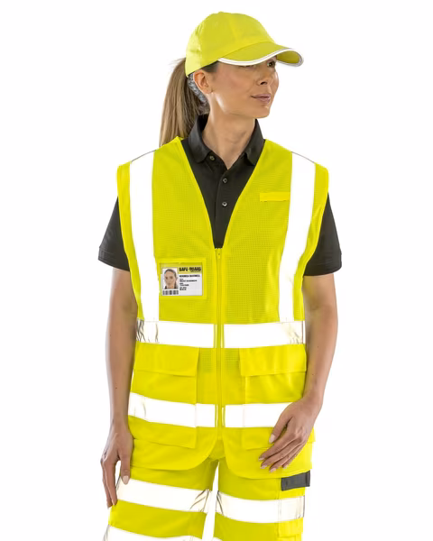 Result Safe-Guard Breathable Safety Vest with Reflectors