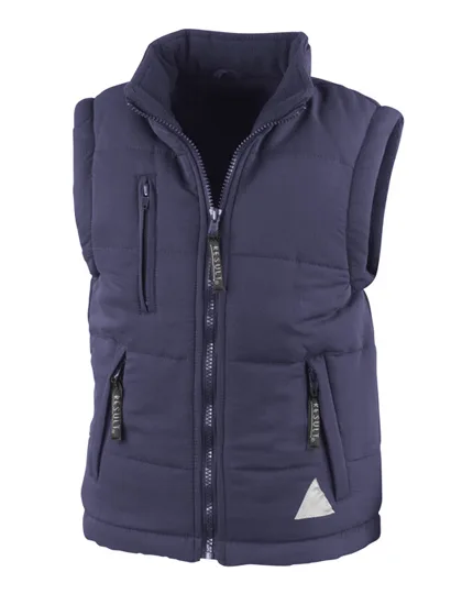 Result Junior Ultra Padded Bodywarmer with Hood