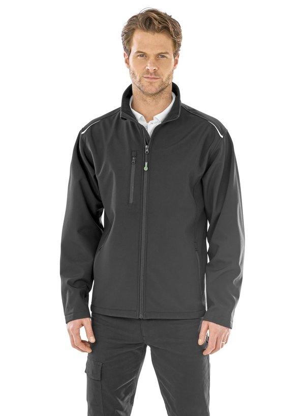 Result Genuine Recycled Recycelte 3-Layer Softshelljacke Herren