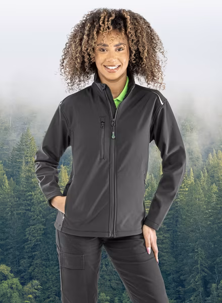 Result Genuine Recycled Softshell Jacket made of Recycled Material for Women