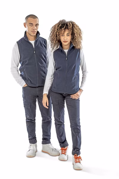 Result Genuine Recycled Recycled Fleece Vest with Pockets