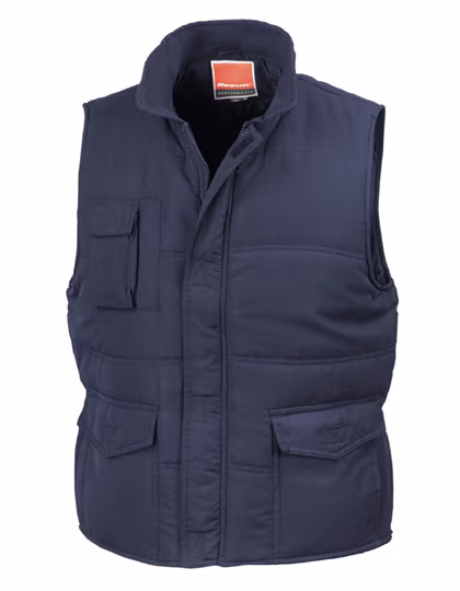 Result Spritzwasserabweisender Bodywarmer mit Taschen, Navy XL, RT94