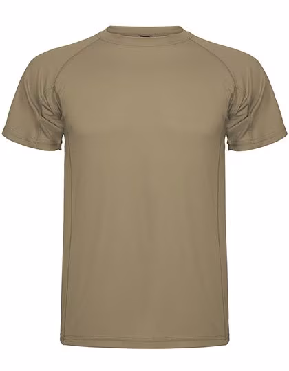 Roly Sport Funktions-T-Shirt Montecarlo mit Raglanärmeln, Dark Sand 219 S, RY0425