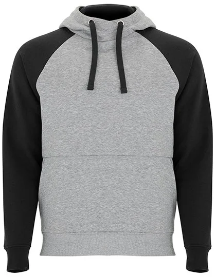 Zweifarbiges Badet Kapuzen-Sweatshirt