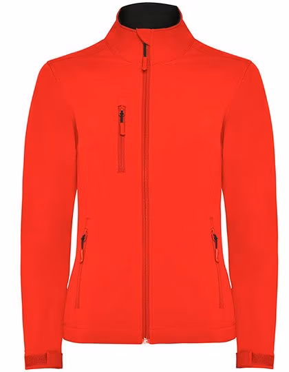 Roly Nebraska Softshell Jacke mit Kordelzug für Damen, Red 60 M, RY6437