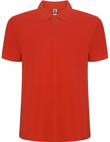 Roly Pegaso Premium Poloshirt mit Nackenband, Red 60 XXL, RY6609