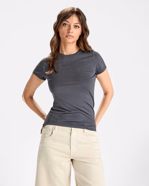 Roly Eco Goldenes Bio-Baumwoll T-Shirt, tailliert