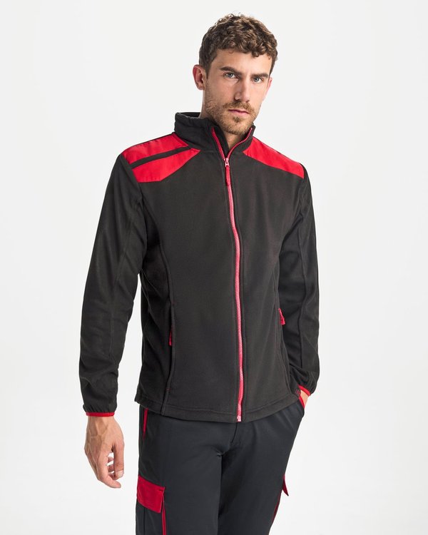 Fleece Jacke Terrano mit Reißverschlusstaschen