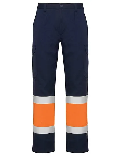 Roly Workwear Naos Multipocket Trousers in Neon Colours