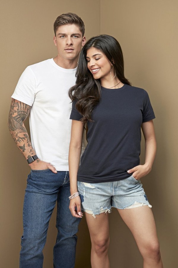 Classic-T-Shirt aus ringgesponnener Baumwolle