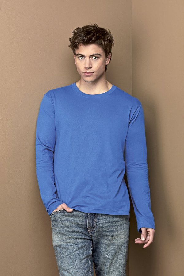 Classic-T Langarmshirt aus Baumwolle