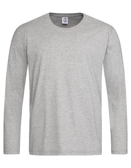 Stedman® Classic-T Langarmshirt aus Baumwolle, Grey Heather S, S240