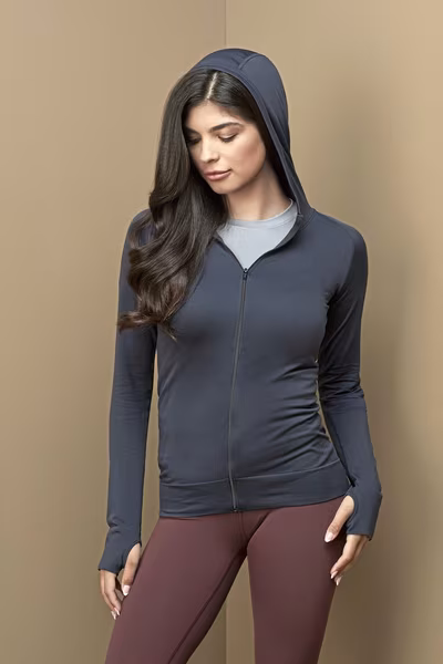 Veste de sport sans couture femme