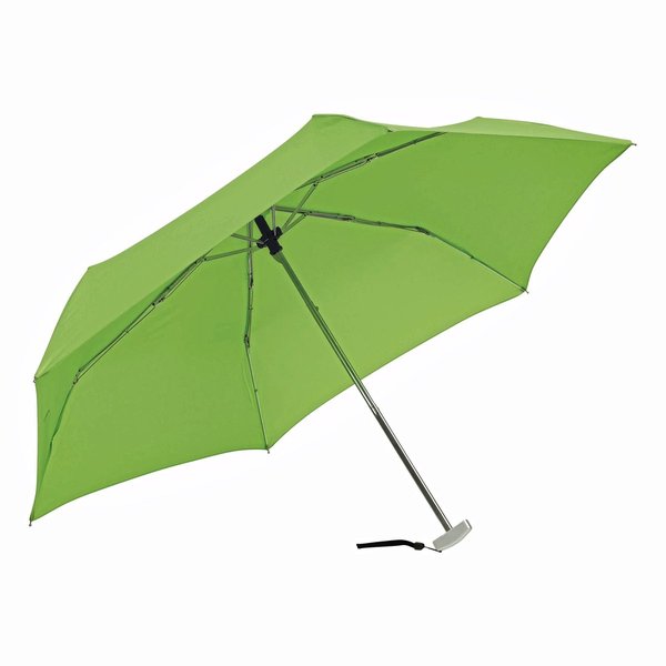 L-merch Superflacher Mini-Taschenschirm mit Velcro-Verschluss