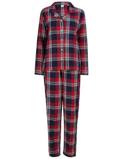 SF Women Checked Flannel Lounge Set for Women
