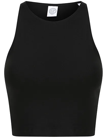 SF Women Top crop con spalline sottili e Racerback