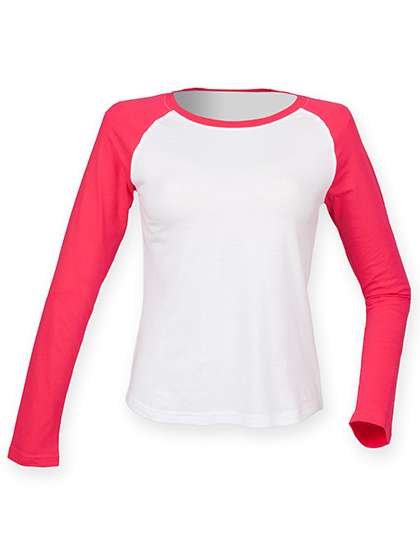 SF Women Baseball-Langarmshirt mit Raglan-Ärmeln