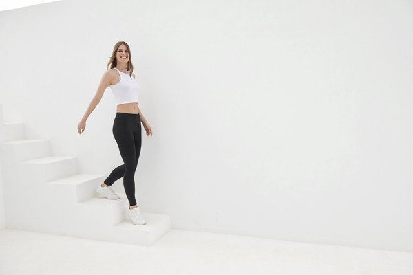 SF Women Leggings SF64 aus Baumwolle-Elasthan für Damen