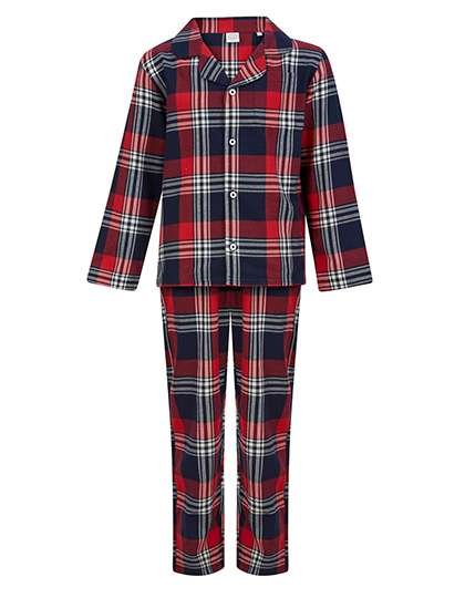 SF Minni Karierter Flanell Lounge Set für Kinder