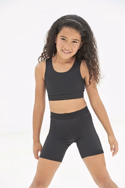 SF Minni Sport Shorts with Elastic Waistband for Kids