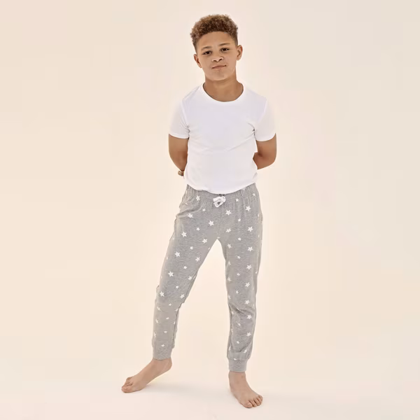 SF Minni Kids´ Cuffed Lounge Pants Red/White Stripes 5/6 Jahre (SM85)