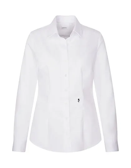 Women´s Blouse Slim Fit Fine Twill Longsleeve