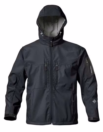 Stormtech Softshell-Hooded-Jacke mit Membran