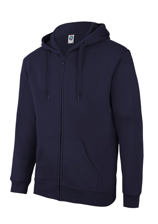 Raglan Kapuzensweatshirt mit Fleece-Futter