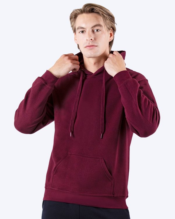 Sweatshirt mit Kängurutasche und Fleece