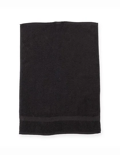 Towel City Terry Sports Towel with Herringbone Border