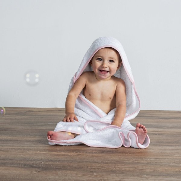 Towel City Flauschiges Babyhandtuch mit Kapuze