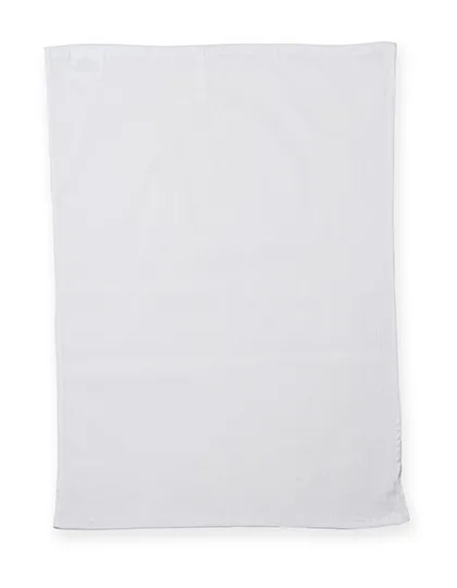 Towel City Cotton Tea Towel with Hanging Loop