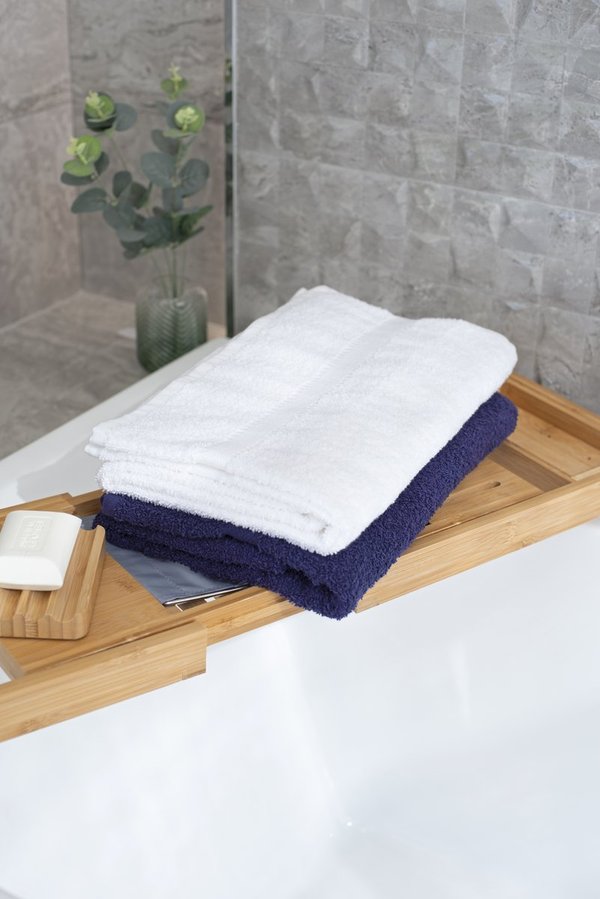 Towel City Klassisches Badetuch mit Herringbone-Band