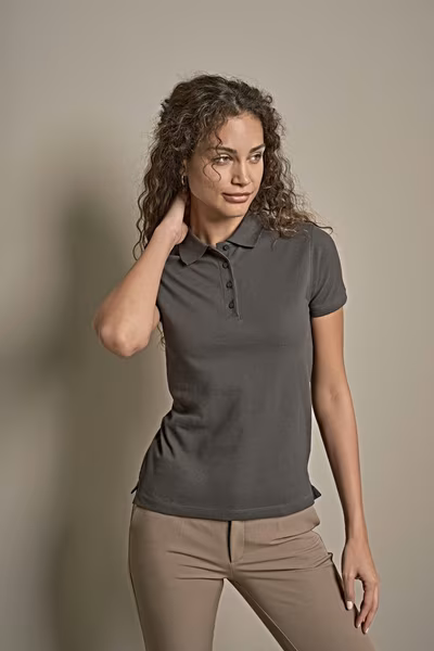 Tee Jays Polo made of Combed Cotton for Women