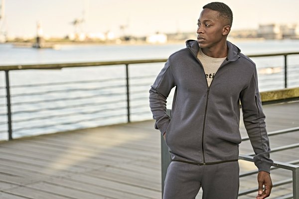 Athletic Hooded Full Zip Sweat