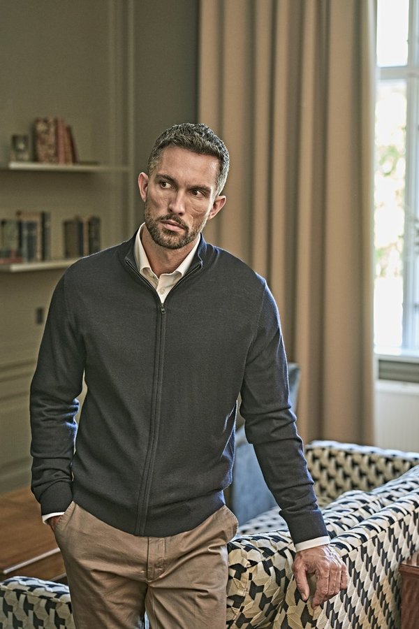 Full Zip Knit