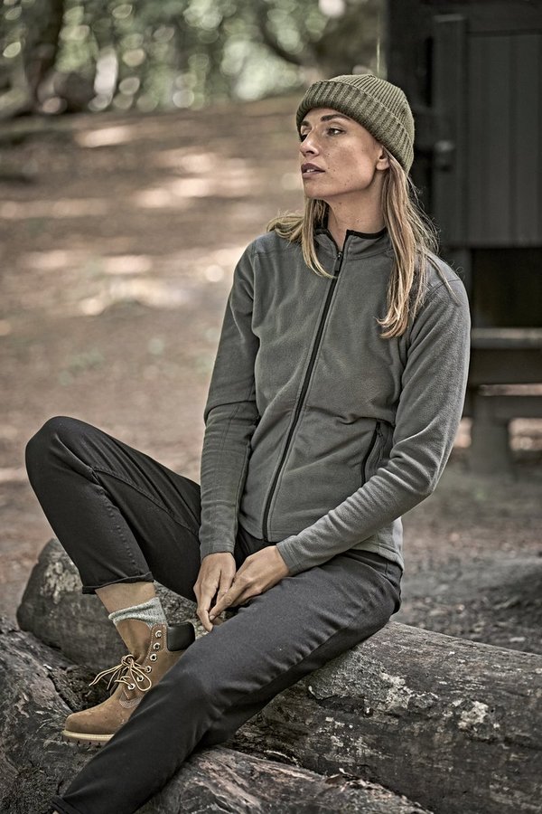 Fleecejacke mit Antipilling-Microfleece für Damen