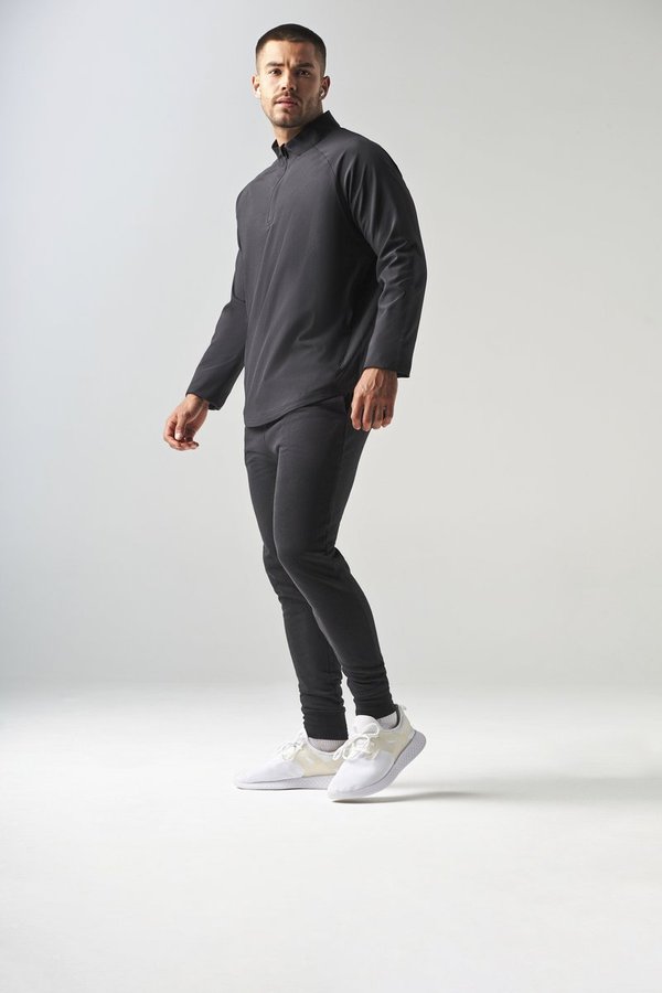 Tombo Fleece Jogginghose mit elastischem Bund