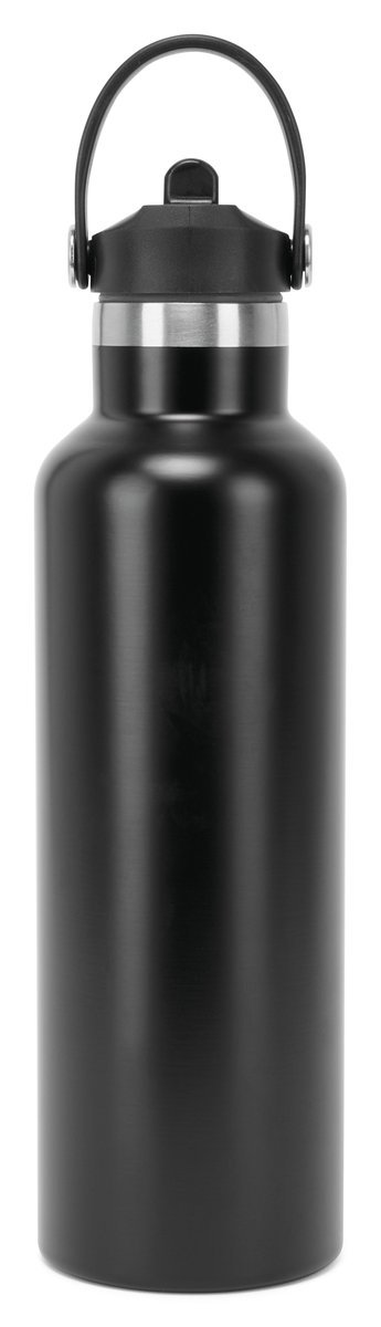 TriDri® Vacuum Sports Water Bottle With Flip Up Straw